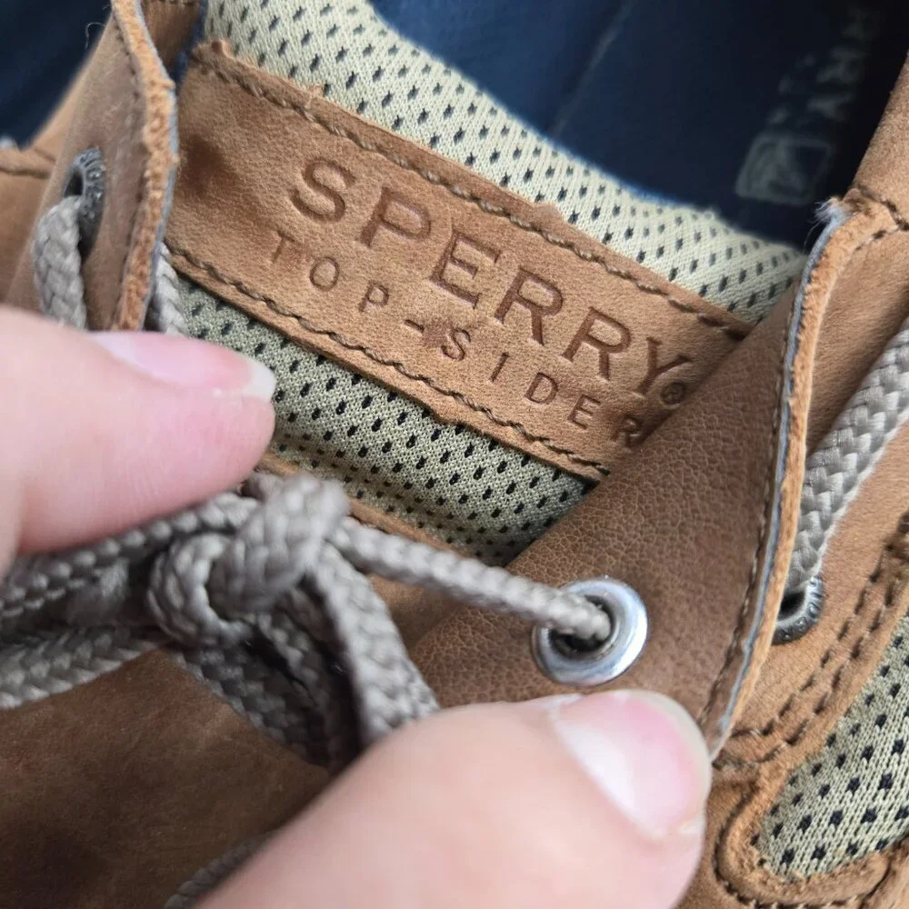 Sperry Big Kid Boys Lanyard Boat Shoes Big Boys Size 5M
